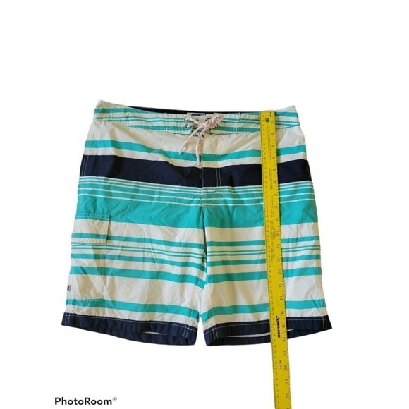 J. Crew Men's Swim Trunks Board Shorts Size 31 Lin - Picture 2 of 7